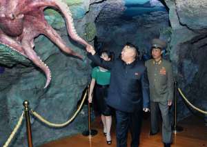 "Nice to meet you Mr. Octopus...why isn't he talking back? Have him executed."