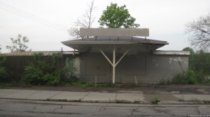 What used to be a gas station in Cincinnati's East End